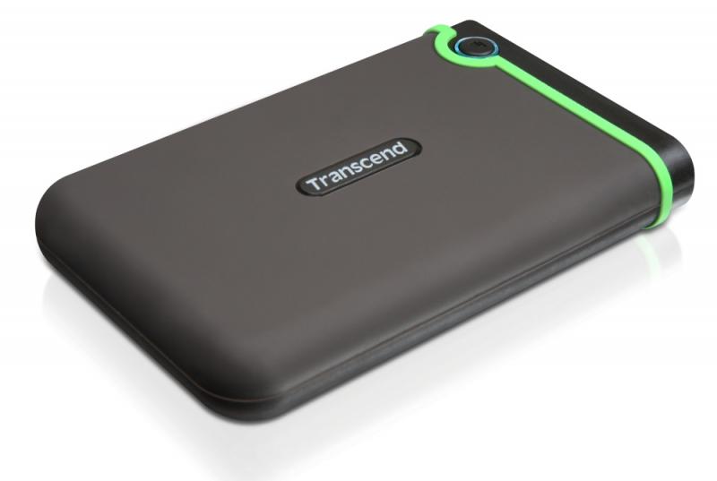 TRANSCEND M3 Rubber Case 1TB HDD-2.5&amp;quot; Type C