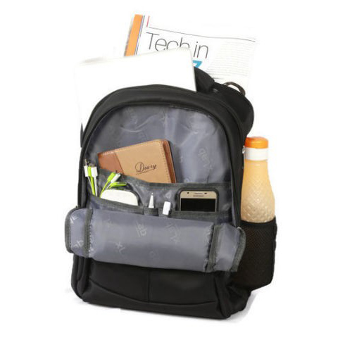 X-LAB XLB-1435AR  Laptob Backpack with RainCover- Black
