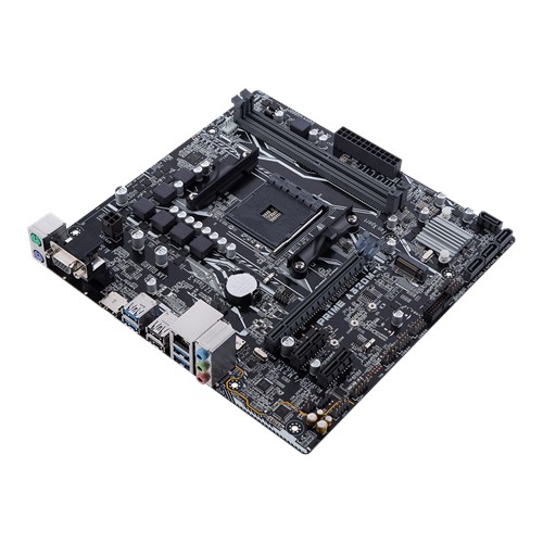 ASUS Prime A320M Motherboard With LED lighting