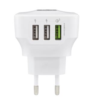 Prolink 3-Port Travel Wall Charger with IntelliSense 30W