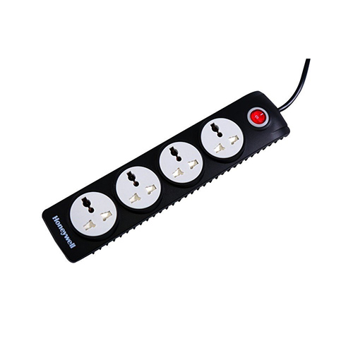 HONEYWELL 4 Out Surge Protector with Master Switch