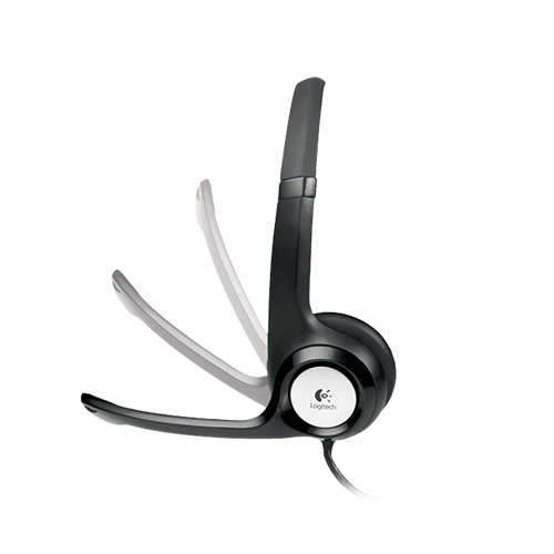 LOGITECH H390 USB Headset - Black