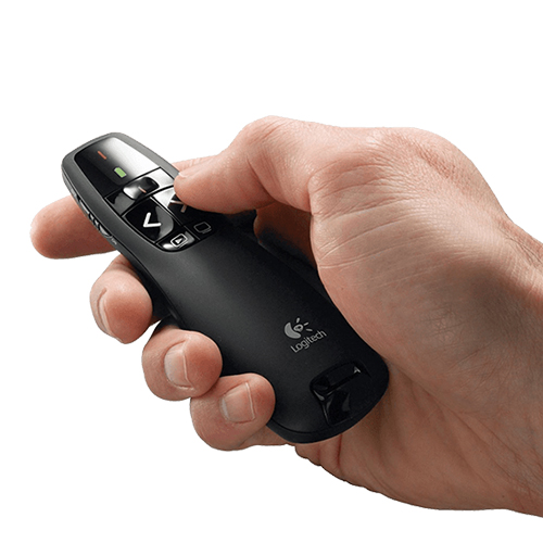 LOGITECH R400 Wireless Presenter - Black