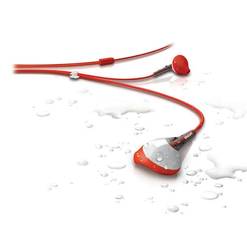 PHILIPS ActionFit SHQ1000/98 Sports in Ear Headphone- Orange &amp;amp; White