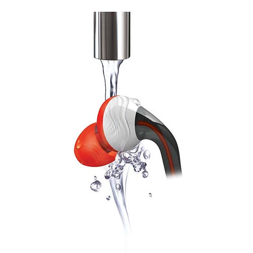 PHILIPS ActionFit Sport SHQ3000/98 Ear-Hook Headphone- Orange &amp;amp; Gray