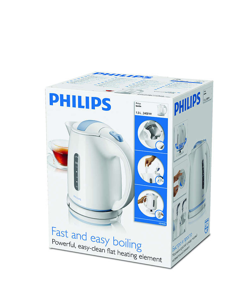 PHILIPS HD4646/70-1.5L- Daily Collection- Electric Kettle