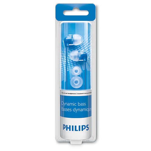 PHILIPS SHE3590BL/10 In-Ear Headphone- Blue