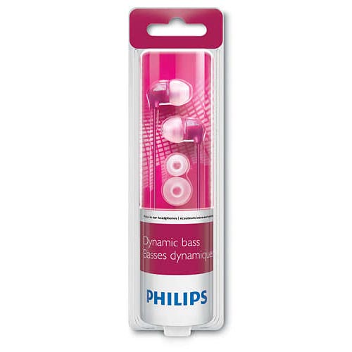 PHILIPS SHE3590PK/10 In-Ear Headphone- Pink