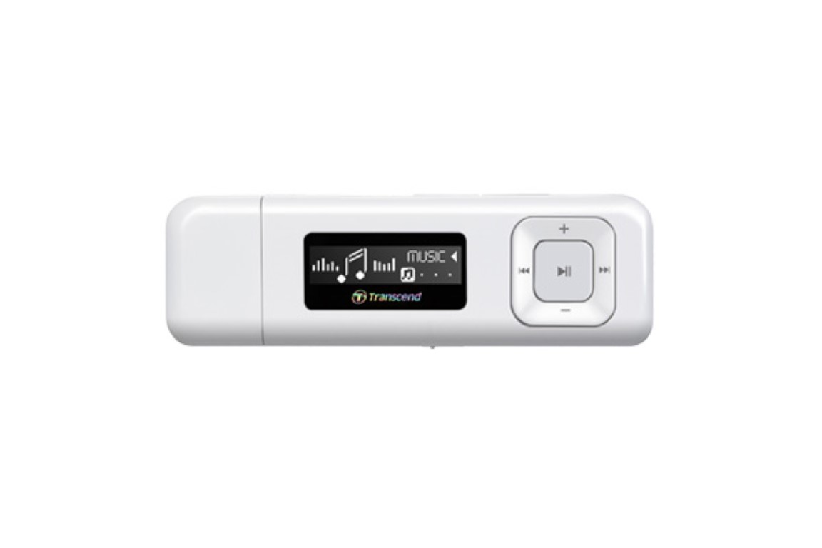 TRANSCEND MP3 330-8GB/LED Display/ Line recording/ MP3 Player (Long Battery Back)