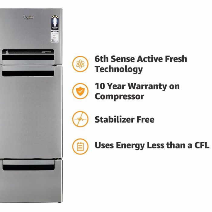 Whirlpool 300 L Frost-Free Multi-Door Refrigerator (FP 313D Protton)