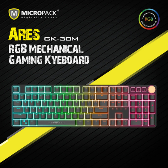 Micropack GK-30M RGB Mechanical Gaming Keyboard