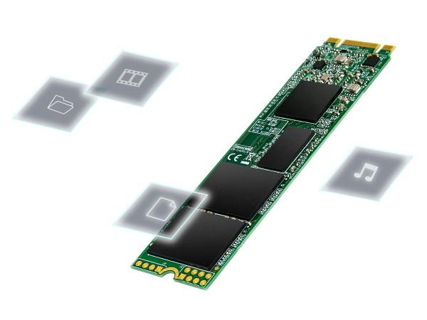 Transcend  SATA III - MTS 830 M.2 - 128 GB - 6 gbps