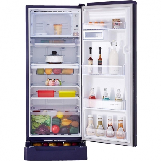 Whirlpool Single Door Refrigerator 260 IMPRO ROY 3S INV -245L SAPPHIRE HIBISCUS