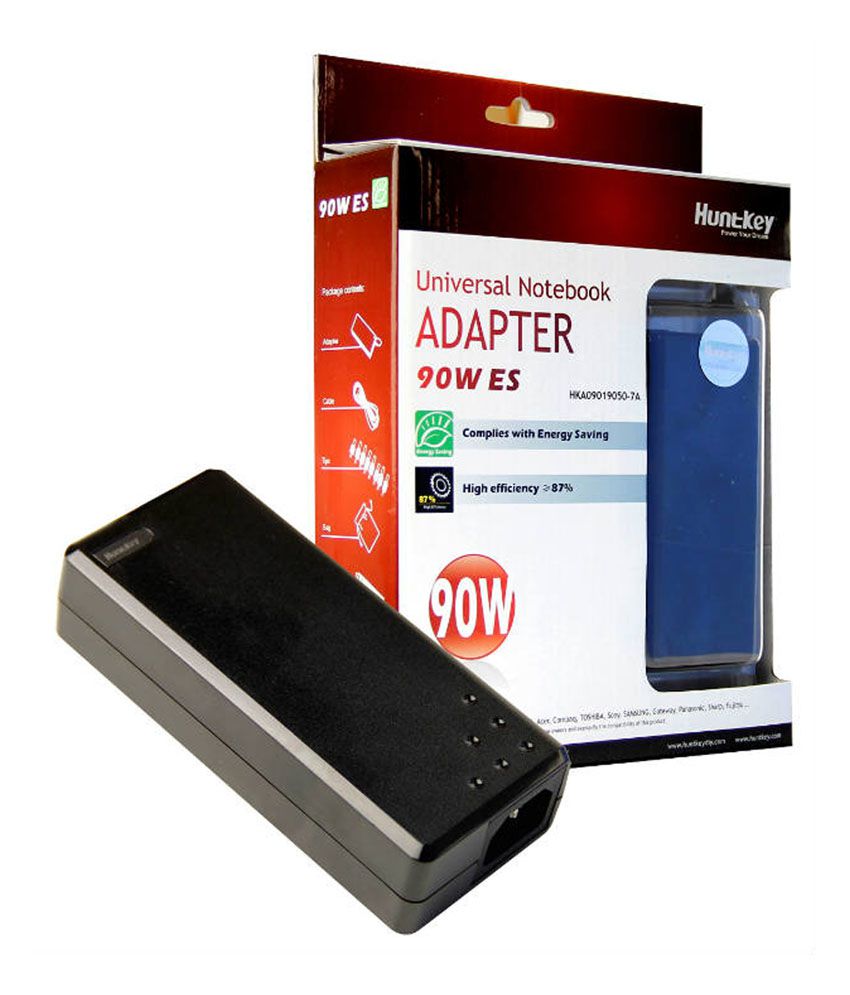 Huntkey 90W Slim with USB Port Adapter - HKA09019047-8E