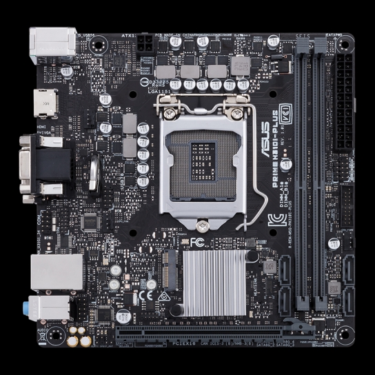 ASUS PRIME H310I-PLUS ITX Motherboard with DDR4 2666MHz,SATA 6Gbps and USB 3.1 Gen1