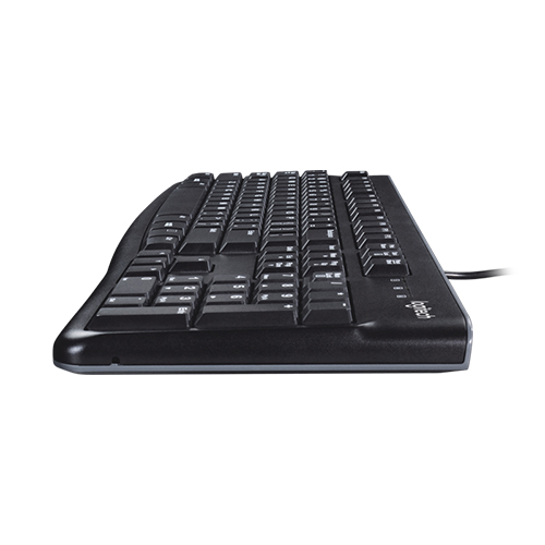 LOGITECH K120-PS2 Keyboard- Black