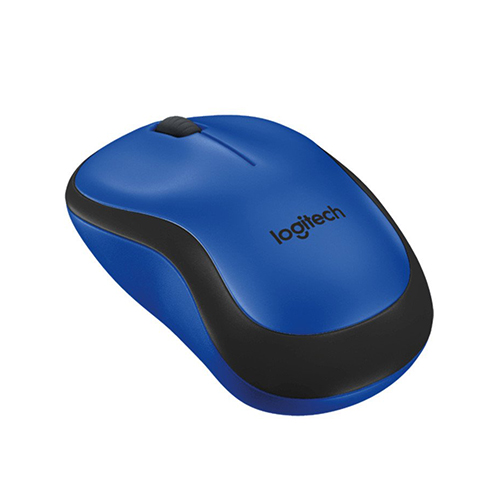 LOGITECH M221 Wireless Optical Mouse- Blue