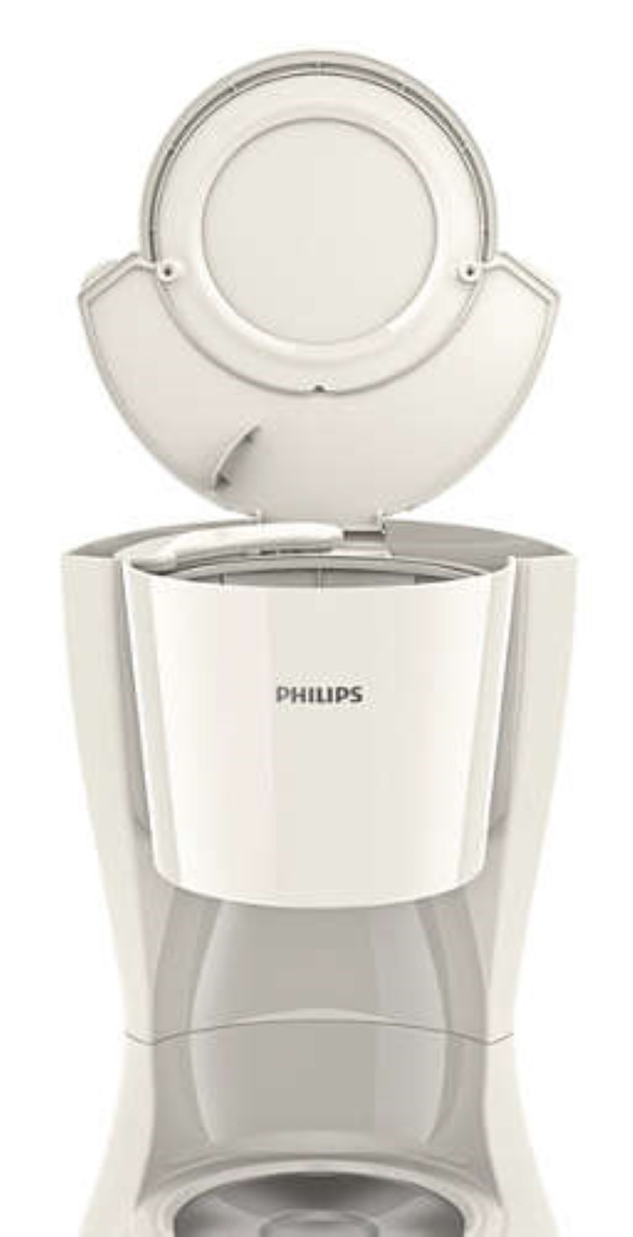PHILIPS HD7447/00 DC - Coffee Maker- White
