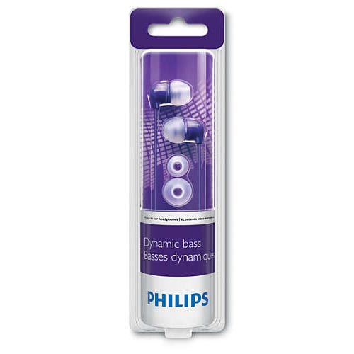 PHILIPS SHE3590PP/10 In-Ear Headphone- Purple