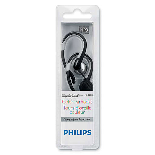 PHILIPS SHS4840/28 Ear-hook Headphone- White