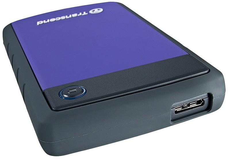 TRANSCEND H3 Rubber Case 4 TB Portable HDD-2.5&amp;quot; New