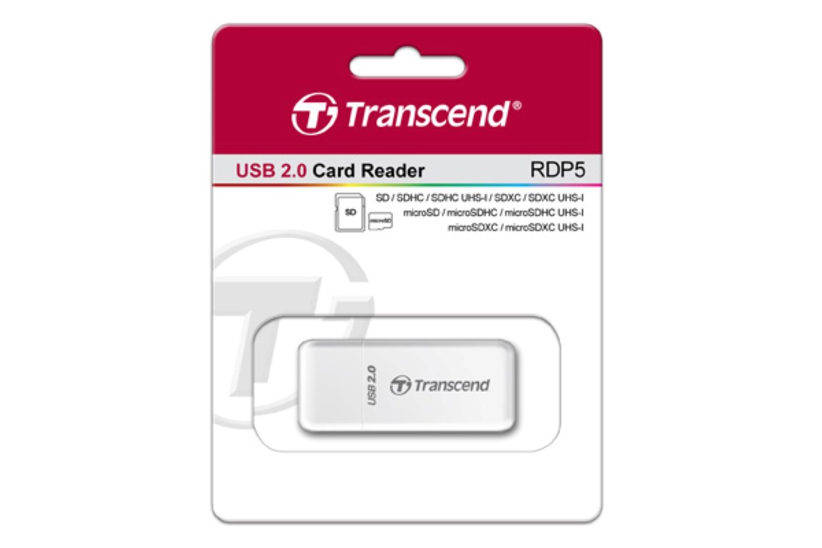 TRANSCEND RDP5- SD,MicroSD, Card Reader
