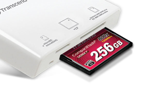 TRANSCEND RDP8- SD,CF,MicroSD, MemoryStick,Card Reader