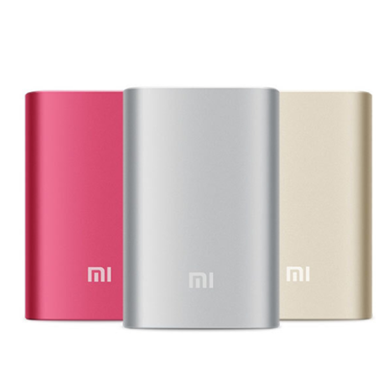XIAOMI  Mi Power Bank (10,000 mAh) - Silver