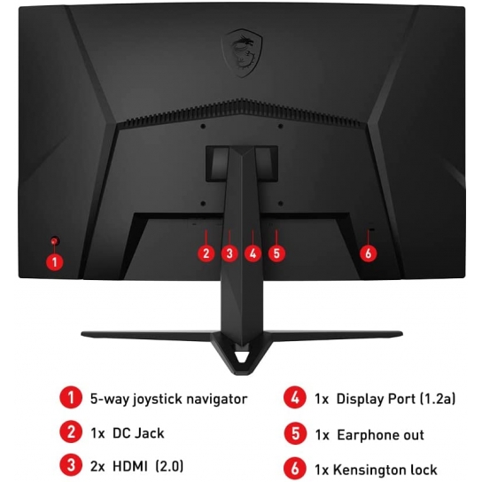 MSI Optix G32CQ4 WQHD Monitor