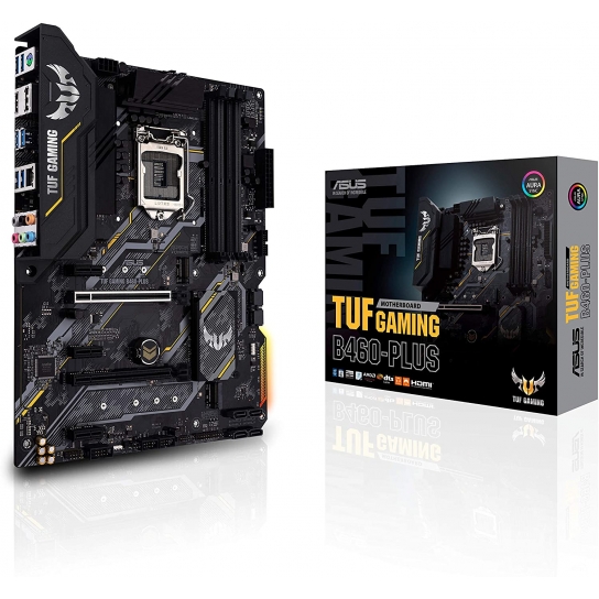 Asus TUF Gaming B460-Plus Intel B460 (LGA 1200) ATX gaming motherboard
