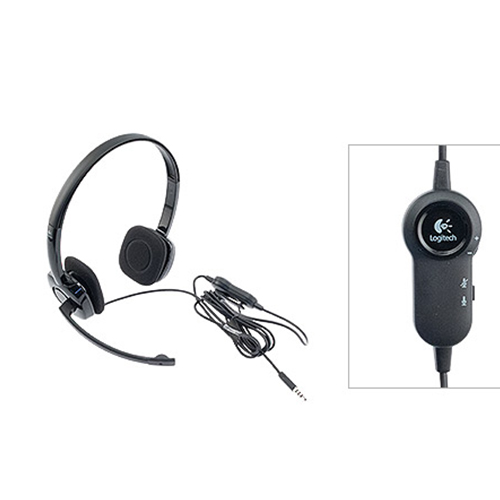 LOGITECH H151 Full Stereo PC Headset - Black