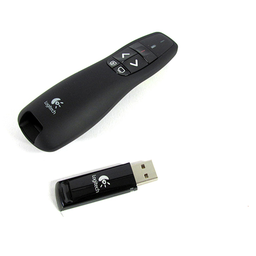 LOGITECH R400 Wireless Presenter - Black