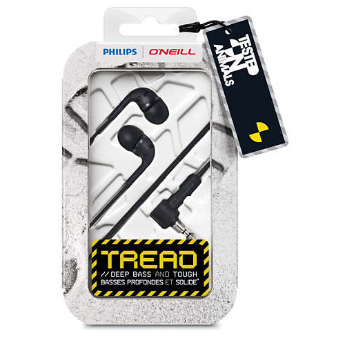 PHILIPS THE TREAD SHO2200BK/10  O&amp;#039;Neill in-ear Headphone- Black