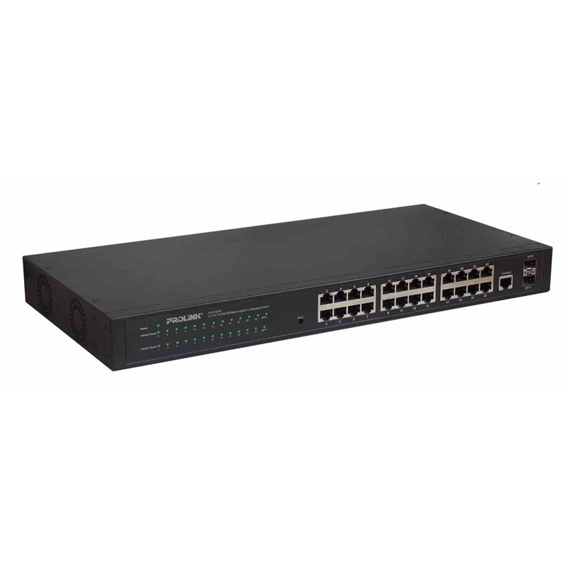 Prolink 24-port Gigabit L2 Managed Switch