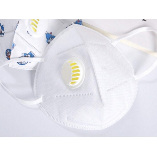 Anti-pollution Mask With N95 Pm 2.5 Filter ultra protection (white)