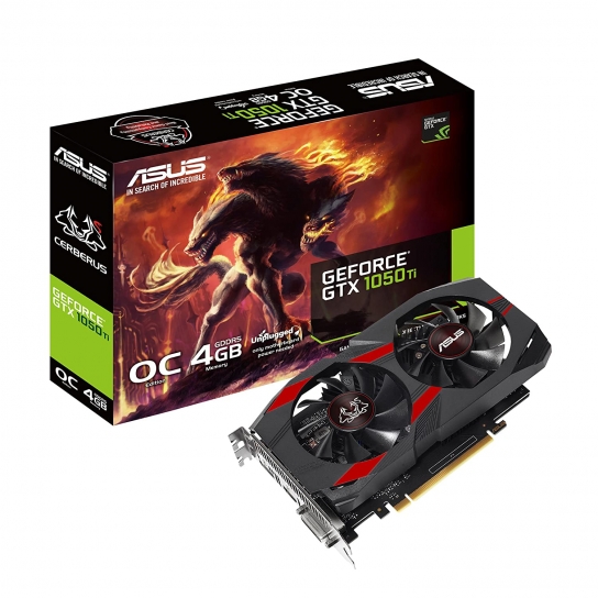 ASUS Cerberus GeForce GTX 1050 Ti OC Edition Gaming Graphics Card