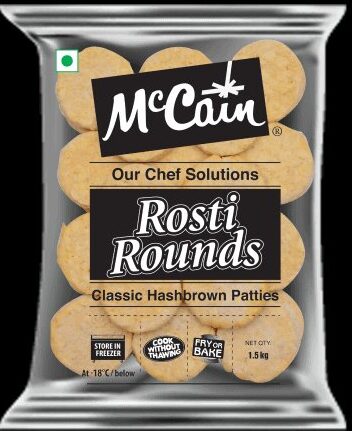 McCain Rosti Round Brown Patties