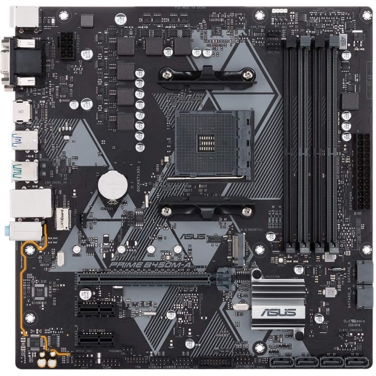 ASUS Prime B450M-A AM4 Micro-ATX Motherboard