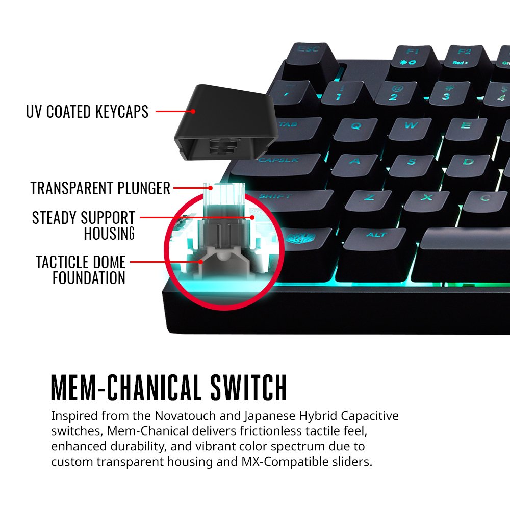 MK LITE L Combo/ RGB Mechanical keyboard and mouse