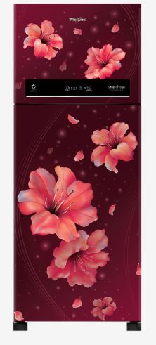 Whirlpool  292L Convertible Double Door Refrigerator (IF INV CNV 305 ELT SAPPHIRE HIBISCUS/WINE HIBISCUS)