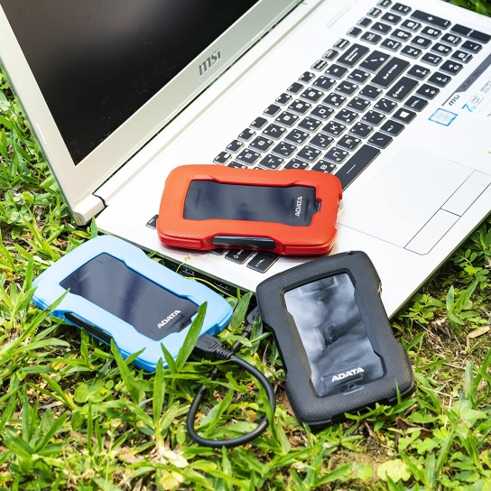 Adata Shock-Resistant Extra Slim External HDD HD330 4TB