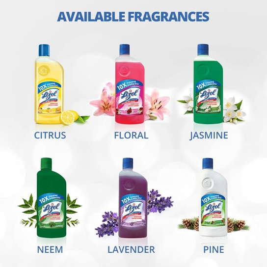 Lizol Floral Surface Cleaner 5L