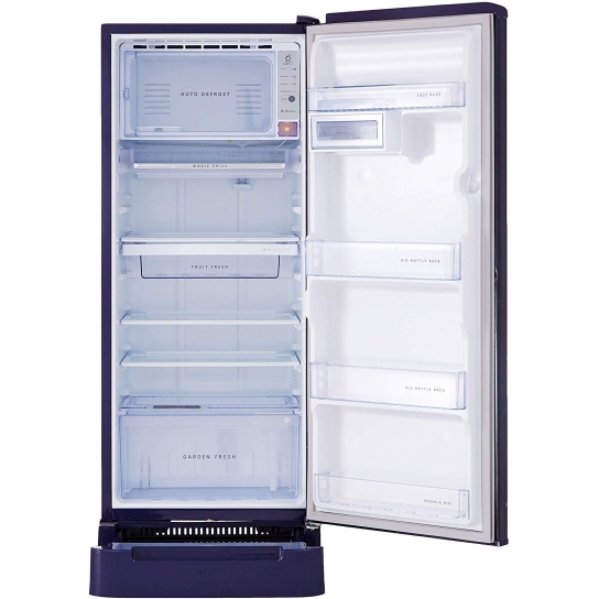 Whirlpool Single Door Refrigerator 260 IMPRO ROY 3S INV -245L SAPPHIRE HIBISCUS