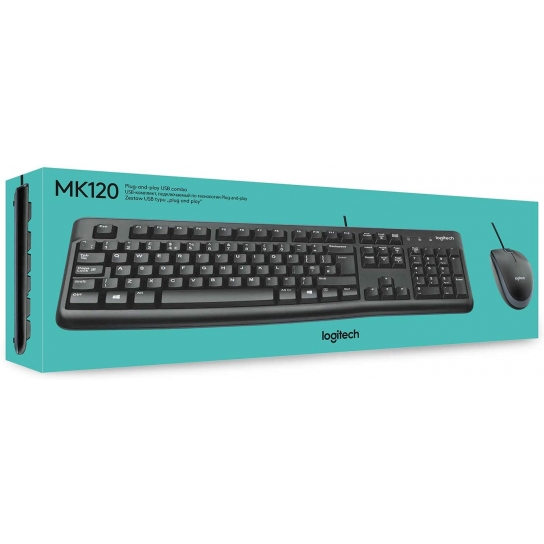 Logitech MK120 Keyboard and Mouse