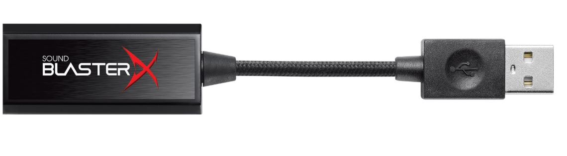 Sound BlasterX G1 7.1 Portable Sound Card with Headphone Amplifier