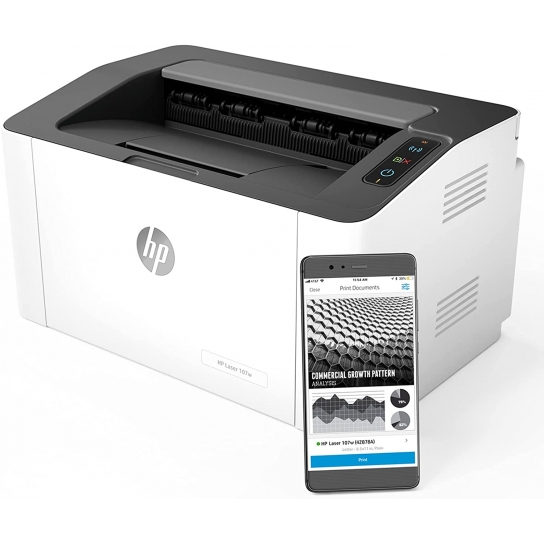 HP Laser 107W Single Laser Wireless PrInter